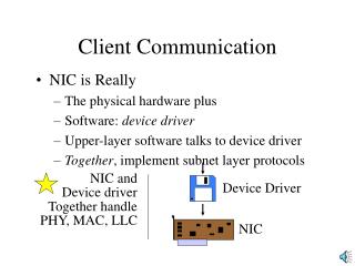 Client Communication