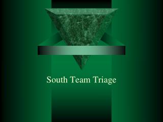 South Team Triage