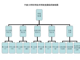 宁波大学科学技术学院党委组织架构图