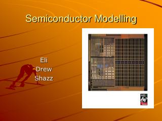 Semiconductor Modelling