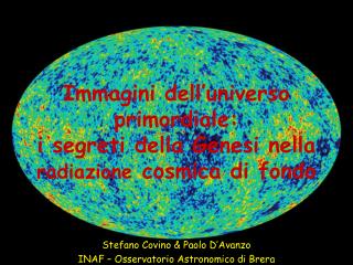 Immagini dell’universo primordiale: i segreti della Genesi nella radiazione cosmica di fondo