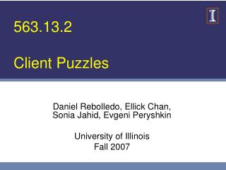 563.13.2 Client Puzzles