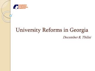 University Reforms in Georgia