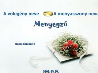 Menyegző