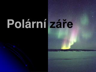 Polární záře
