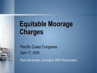 Equitable Moorage Charges