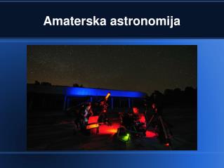 Amaterska astronomija