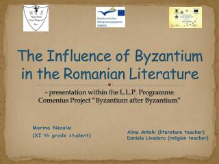 The Influence of Byzantium in the Romanian Literature