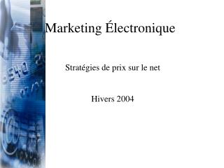 Marketing Électronique