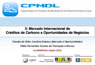 3: Mercado Internacional de Créditos de Carbono e Oportunidades de Negócios