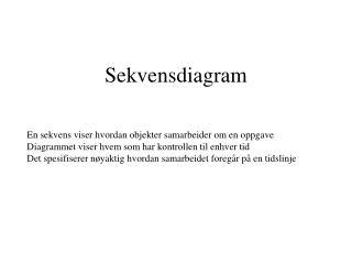 Sekvensdiagram