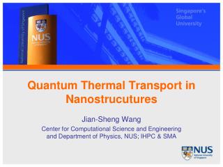 Quantum Thermal Transport in Nanostrucutures