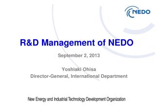 R&amp;D Management of NEDO