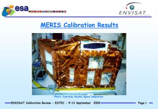 MERIS Calibration Results