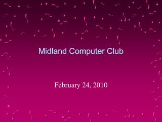 Midland Computer Club