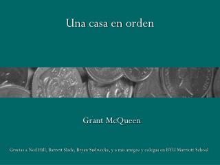 Una casa en orden