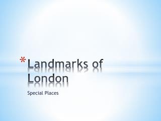 Landmarks of London