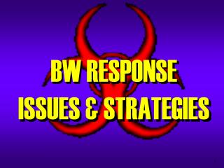 BW RESPONSE ISSUES &amp; STRATEGIES