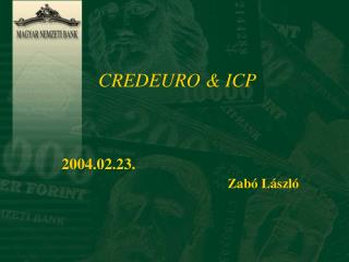 CREDEURO &amp; ICP