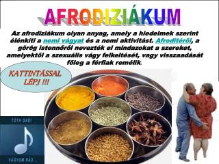 AFRODIZIÁKUM