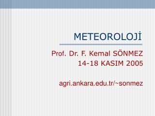 METEOROLOJİ