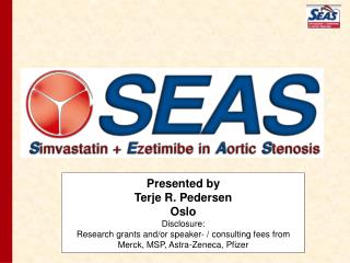 Presented by Terje R. Pedersen Oslo Disclosure: