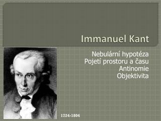 Immanuel Kant