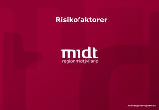 Risikofaktorer