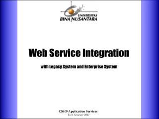 Web Service Integration