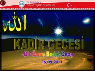 KADİR GECESİ