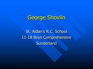 George Shovlin