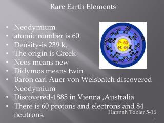 Rare Earth Elements