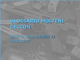 GLOSSARIO MOLTENI-CECCON