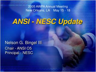 ANSI - NESC Update