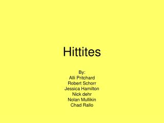 Hittites