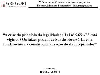 UNIDAS Brasília, 28.04.14
