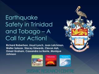 Earthquake Safety in Trinidad and Tobago – A Call for Action!