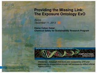Providing the Missing Link: The Exposure Ontology ExO