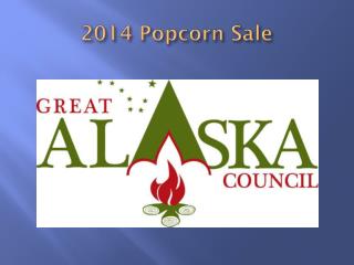 2014 Popcorn Sale