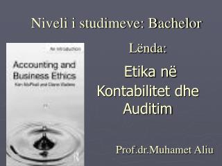 Niveli i studimeve: Bachelor