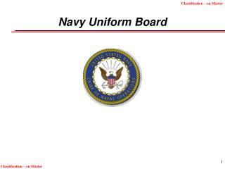 Navy Uniform Board