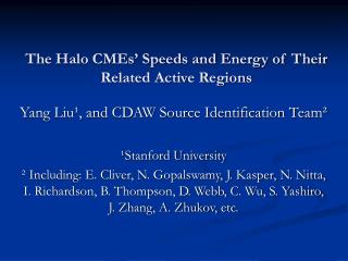 The Halo CMEs’ Speeds and Energy of Their Related Active Regions