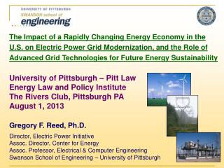 The Impact of a Rapidly Changing Energy Economy in the