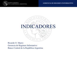 INDICADORES