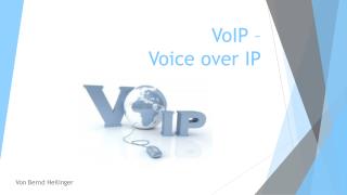 VoIP – Voice over IP