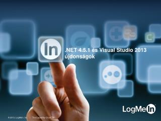 .NET 4.5.1 és Visual Studio 2013 újdonságok