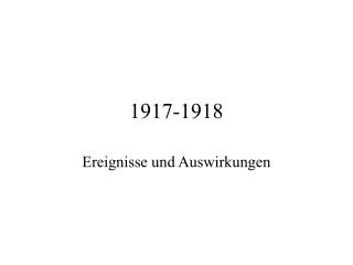 1917-1918