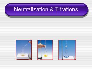 Neutralization &amp; Titrations