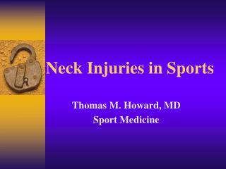 Neck Injuries in Sports