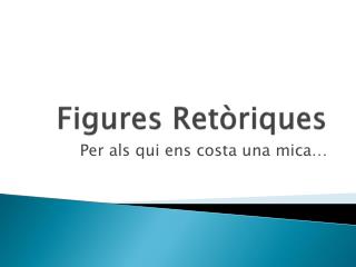 Figures Retòriques